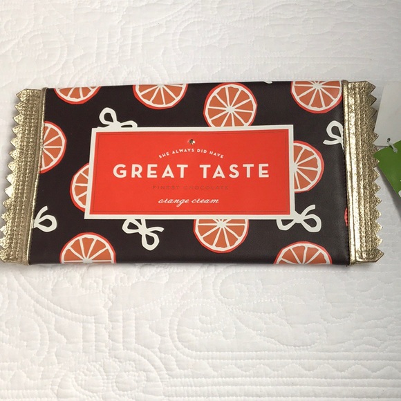 kate spade Handbags - Kate spade chocolate packet clutch